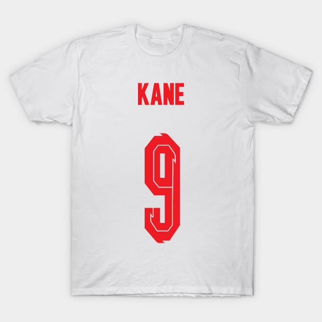 Kane England 9 T-Shirt by Alimator